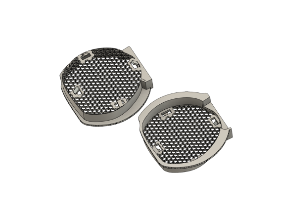 Automotive grille reconstruction