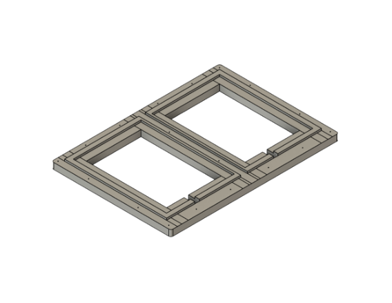 DIME foot scanner enclosure